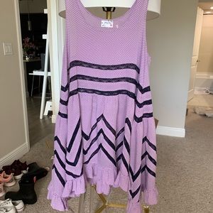 Intimately Free People Voile and Lace Dress